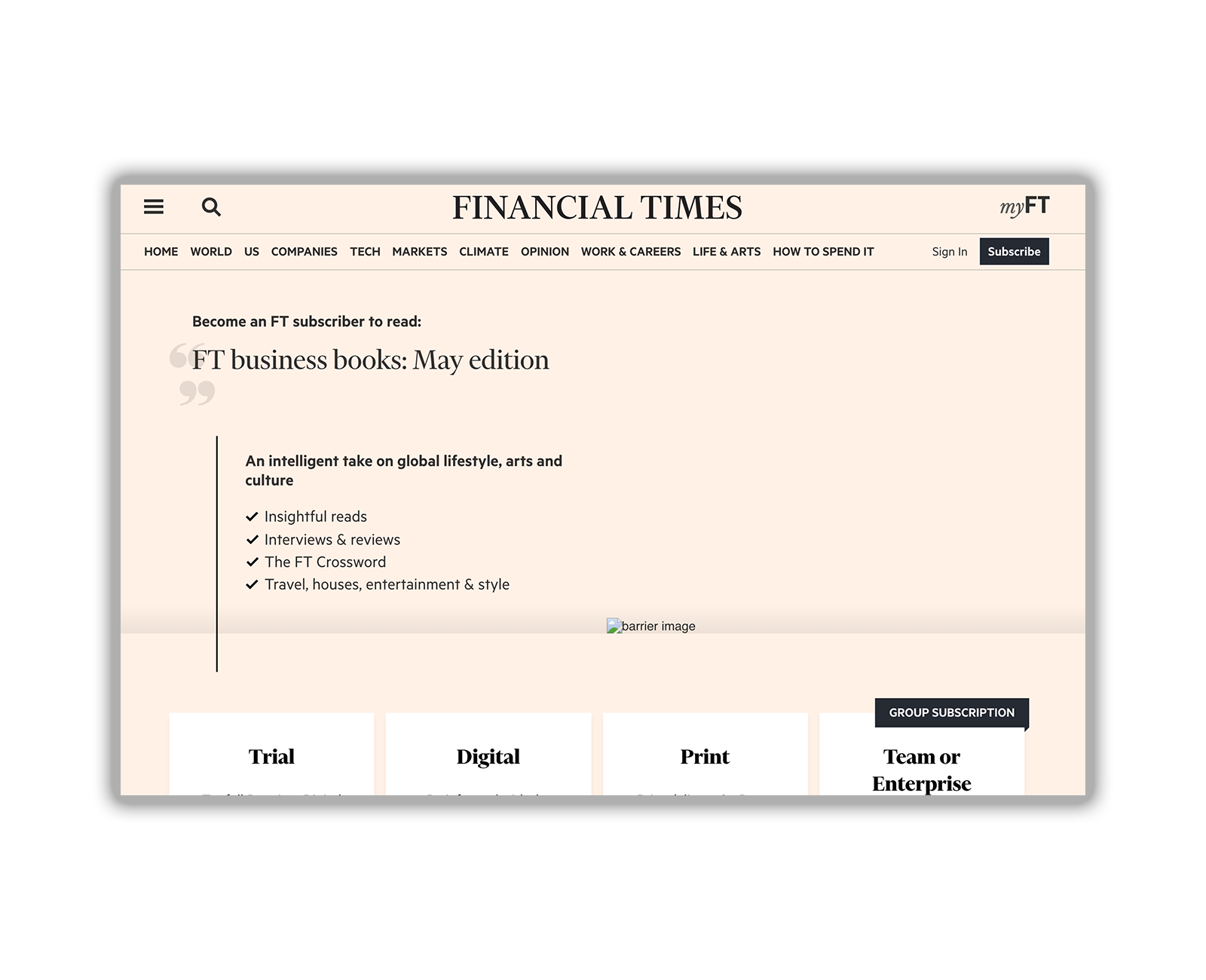 FT Business Books: May Edition