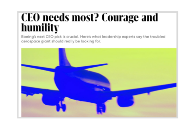 The top qualities Boeing’s next CEO needs most? Courage and humility