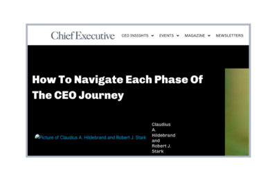 How To Navigate Each Phase Of The CEO Journey